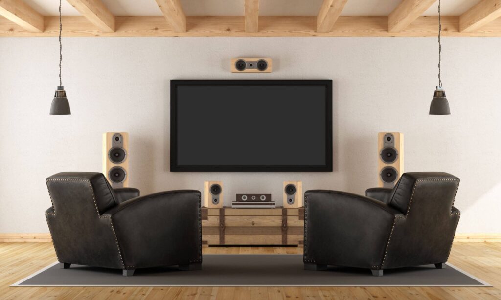 sistema de cine en casa